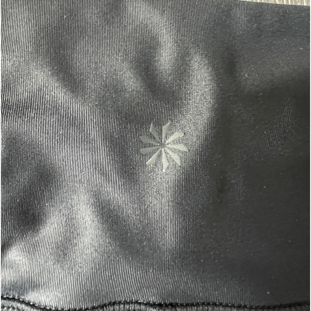Athleta Black High Rise Chaturanga Shine Tight legging. Size small - Picture 6 of 10
